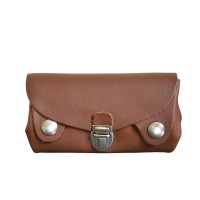 PORTE-MONNAIE CUIR COGNAC| Rétro